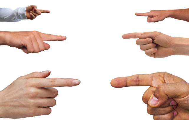 pointing pointing